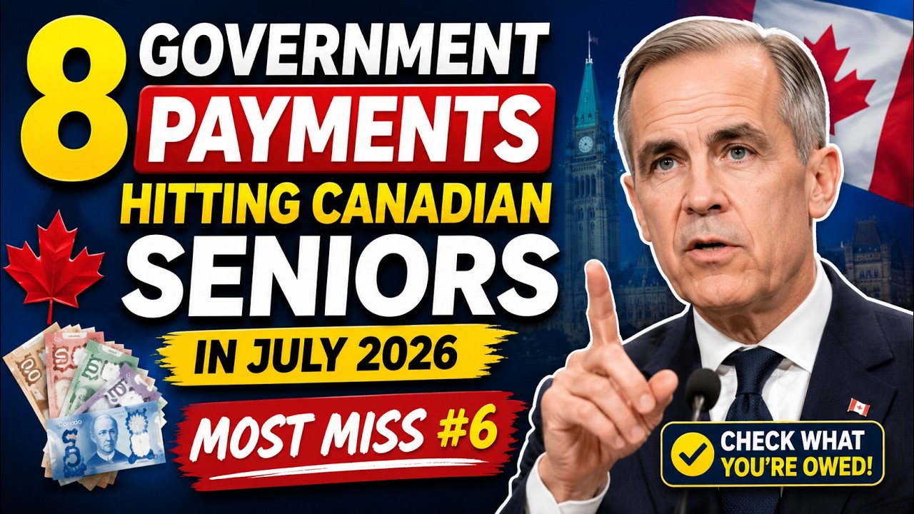 8 Government Payments Hitting Canadian Seniors in July 2026 &mdash; Most Miss #6