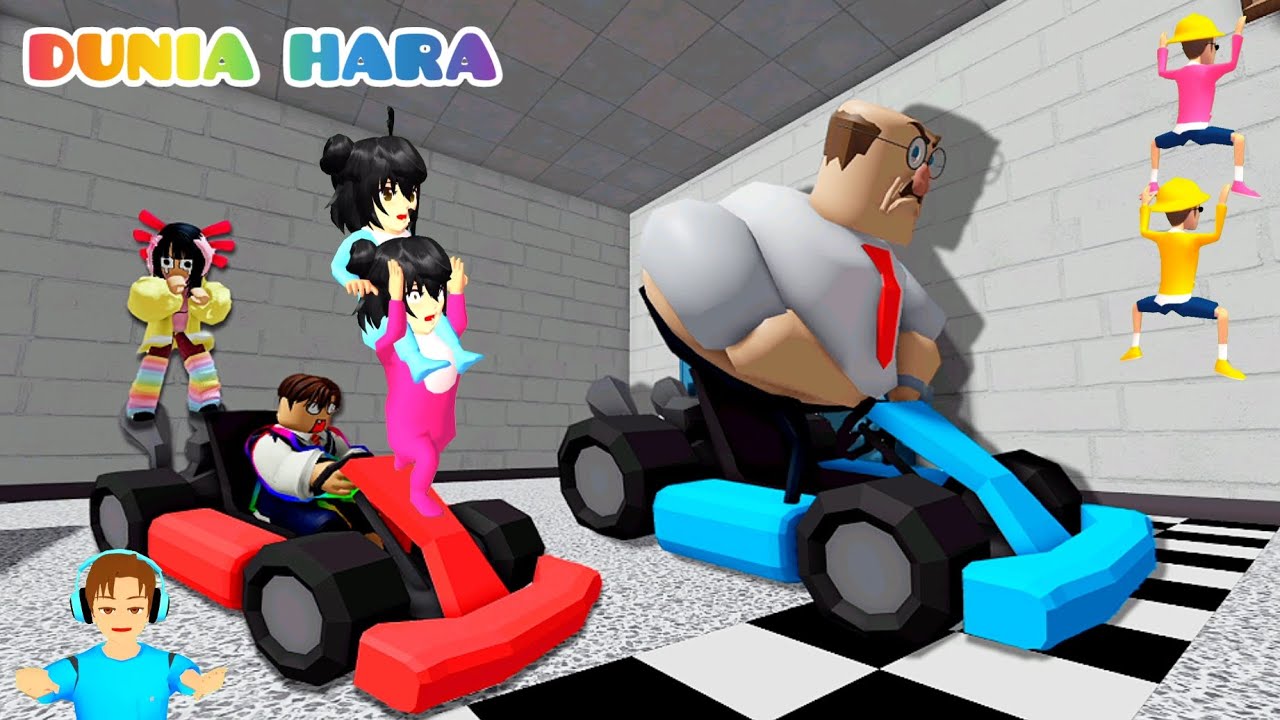 Yuta Tanding Balap Mobil VS Pak Guru 😱| TomTom Baby Hara Celine Kerjain Guru lagi Tidur| Dunia Hara