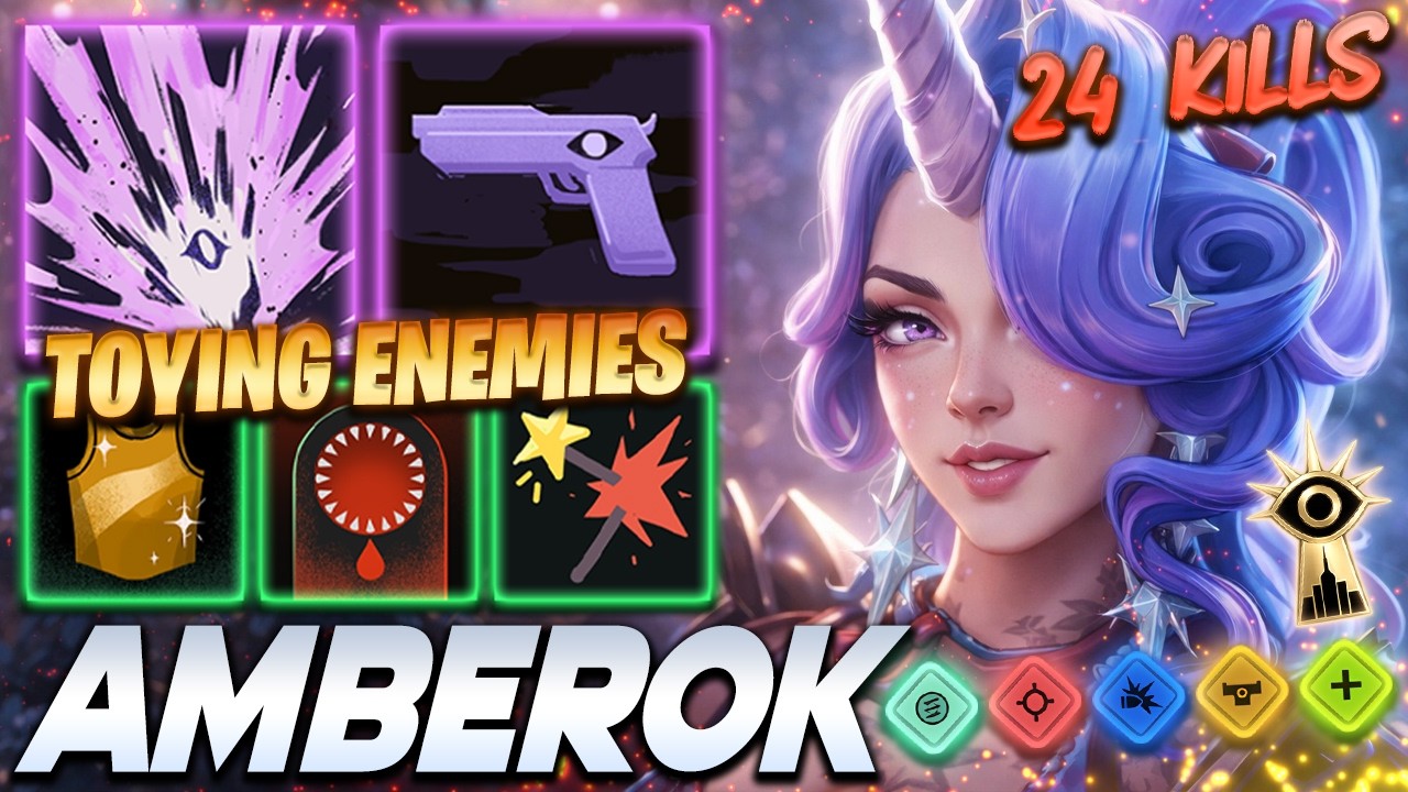 Amberok Celeste TOYING ENEMIES 24 KILLS - Deadlock Pro Gameplay & Guides [Watch & Learn]