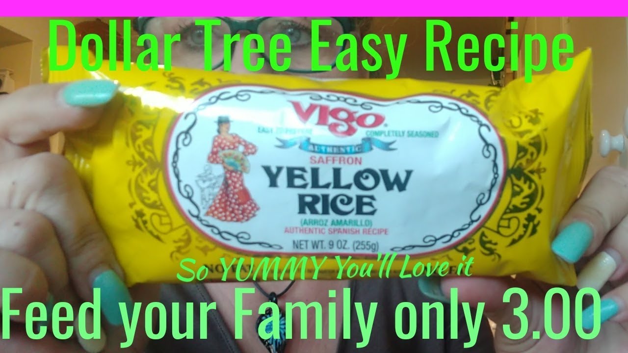 Dollar Tree Easy Recipe  Cuban Yellow Rice & Polish Sausage/ Feed the Family for $3.00/ Cook with Me