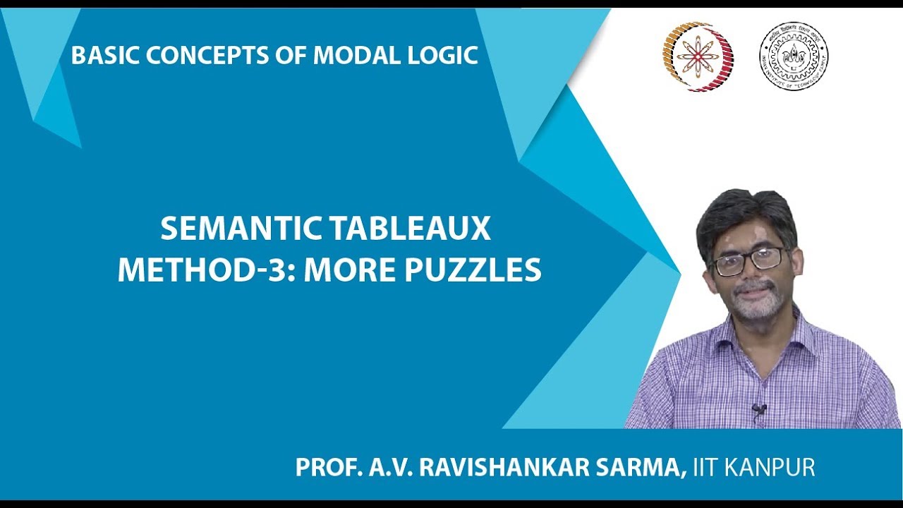 Semantic Tableaux Method-3: More puzzles