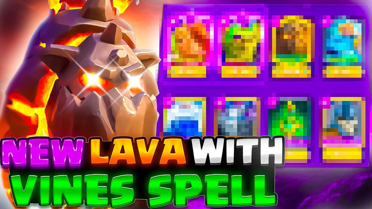 Lava Hound + Vines = INSANE Combo 🌿🔥 | Clash Royale