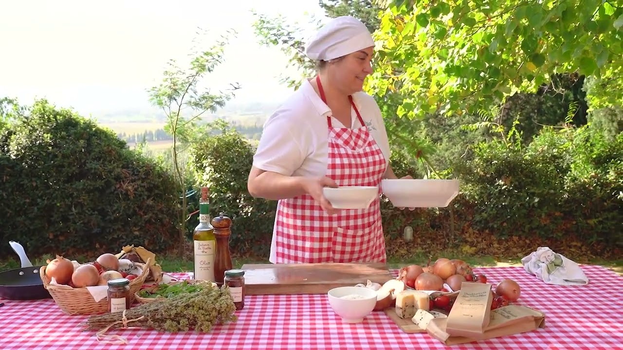 Today at La Vialla, Erika prepares an autumn pasta recipe