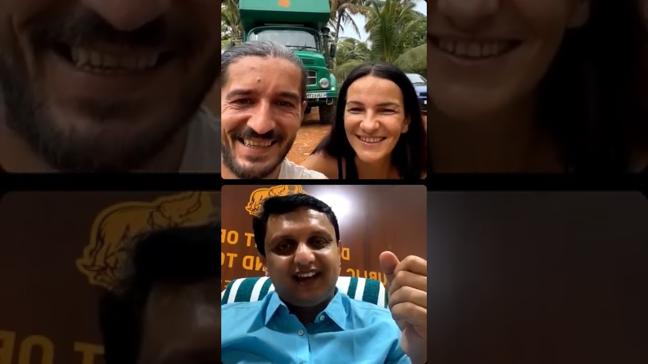 Minister Live video with @hippe.trail -  German family of World Travelers in a Caravan !