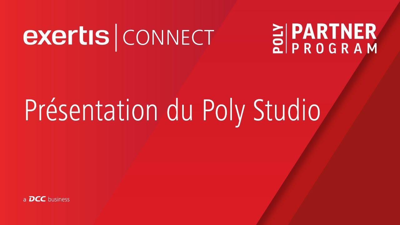 Présentation du Poly Studio X30