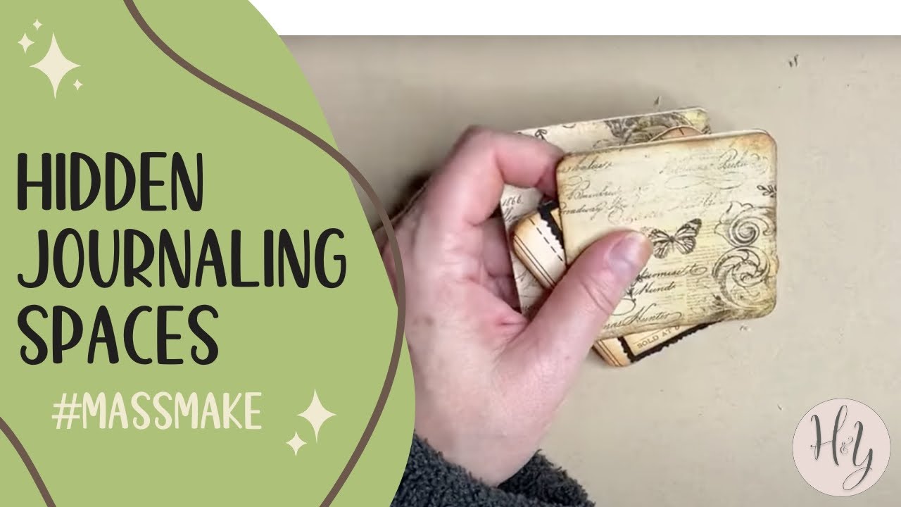 Beginner Junk Journal Tutorials Hidden Journaling Spots