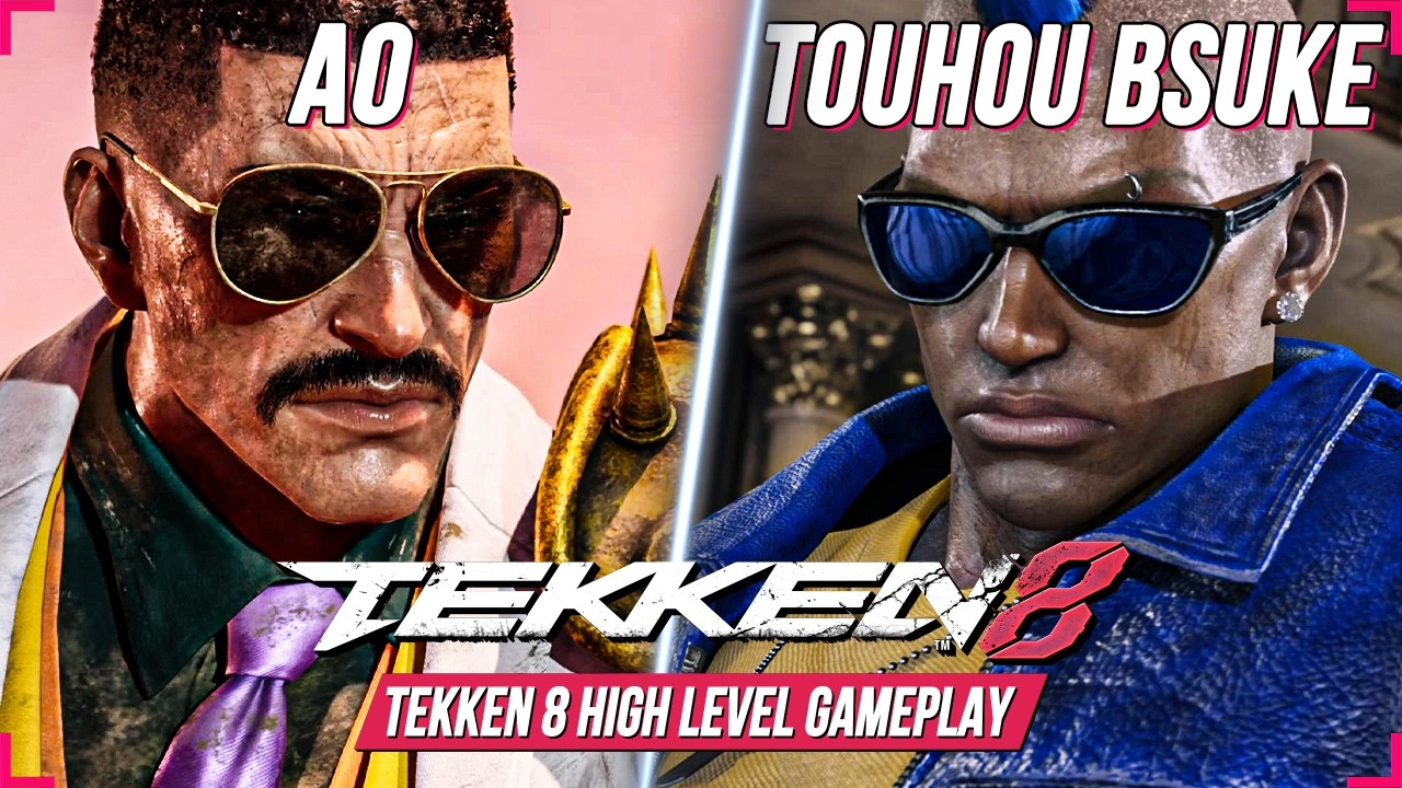 T8 ⚡ AO (VCTOR) против Touhou Bsuke (EDDY) 💪 Мощные бойцы Tekken 8 | Экстремальный геймплей