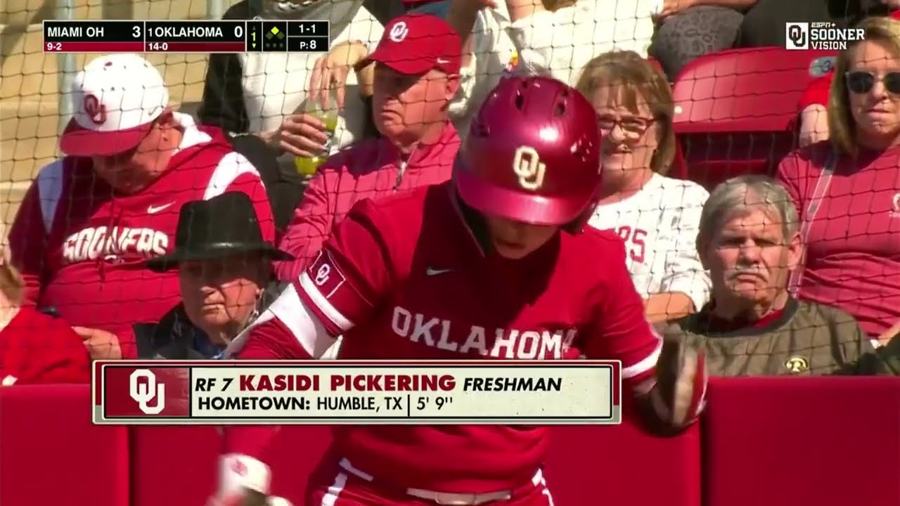 Oklahoma vs Miami OH | 2024 Softball 3-1-2024 | Full Game