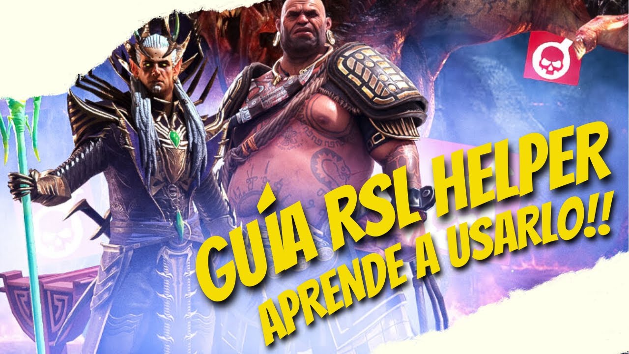 QUÉ ES EL RSL HELPER?? CÓMO DESCARGARLO E INSTALARLO?? ES MUY ÚTIL!! | RAID: SHADOW LEGENDS