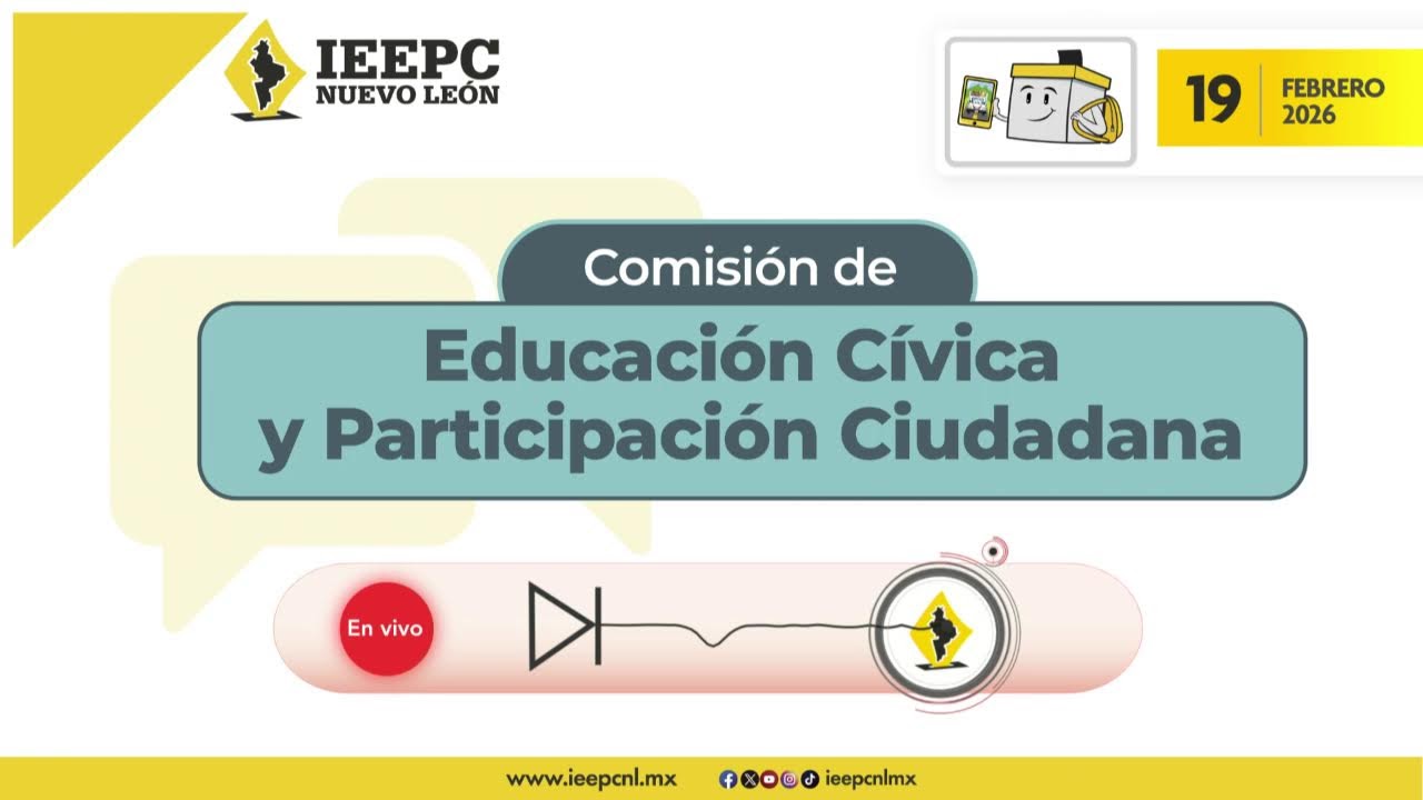 🔵 #EnVivo | Sesión Ordinaria de la Comisión de Educación Cívica y Participación Ciudadana.