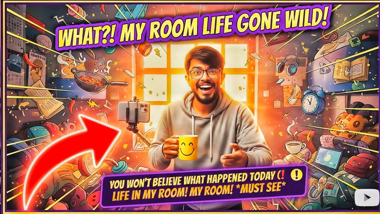 WHAT?! My Room Life Gone Wild! 😱 | Daily Vlog #07 #dailyvlog #viral #video 