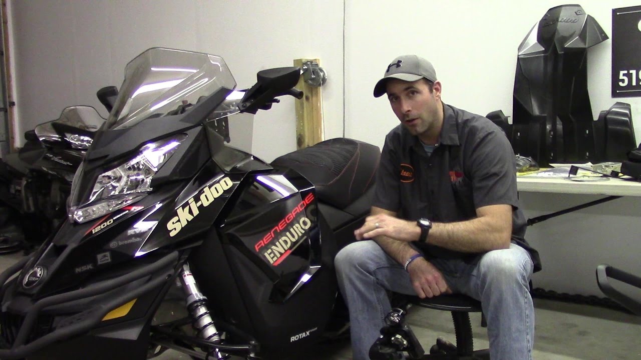 2017 Ski-Doo Renegade Enduro 1200 XS project build PART 1 by RawFuelTV