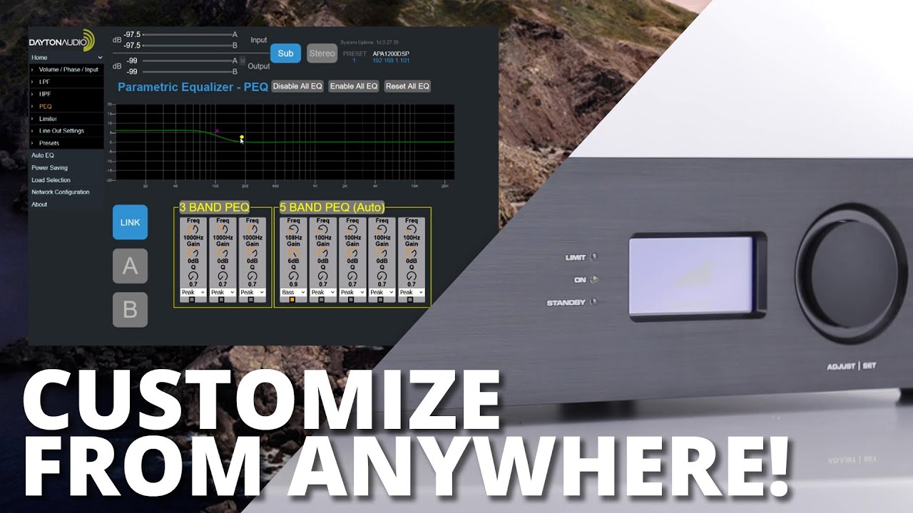 Fully Customize Your Sound System from Anywhere in the Room?!