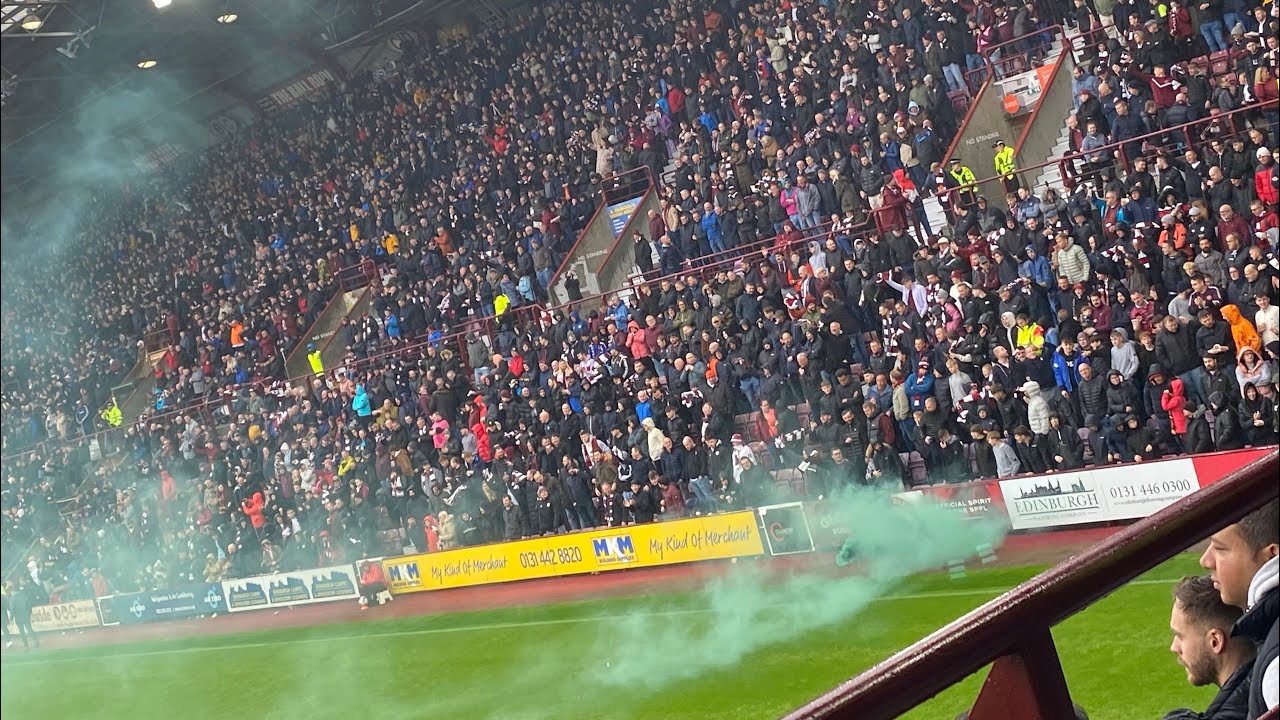 Hearts 2-2 hibs match day vlog #14 #cinchpremiership #scotland