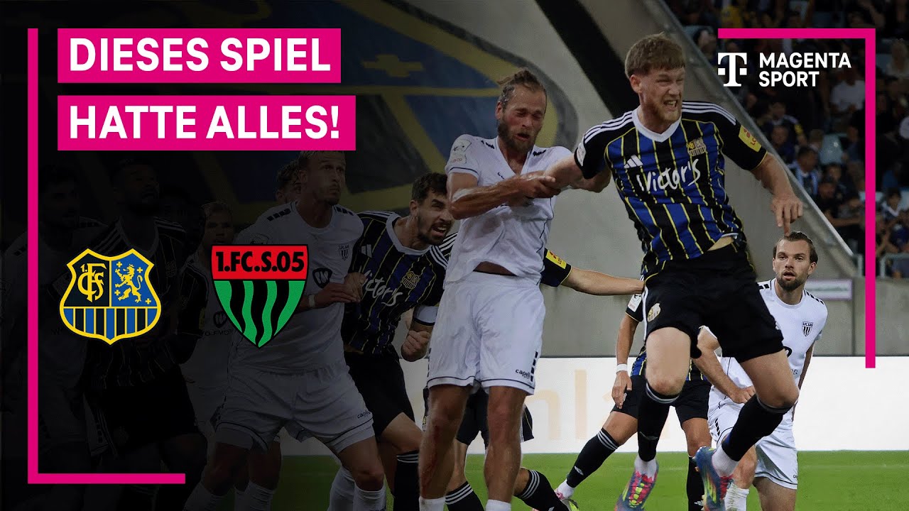 1. FC Saarbr&uuml;cken - 1. FC Schweinfurt 05, Highlights mit Live-Kommentar | 3. Liga | MAGENTA SPORT