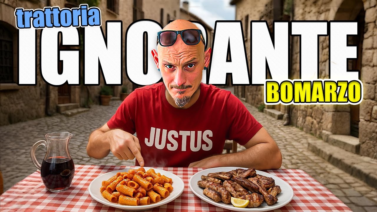 La TRATTORIA più IGNORANTE di BOMARZO | Vale la Pena?