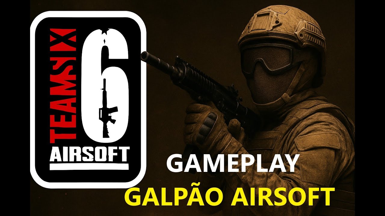 GAMEPLAY de Airsoft - Jogo no GALP&Atilde;O AIRSOFT depois de Anos!