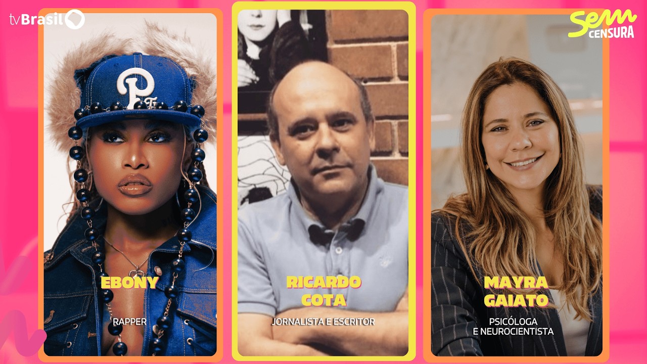 🔴 SEM CENSURA RECEBE EBONY, RICARDO COTA E MAYRA GAIATO