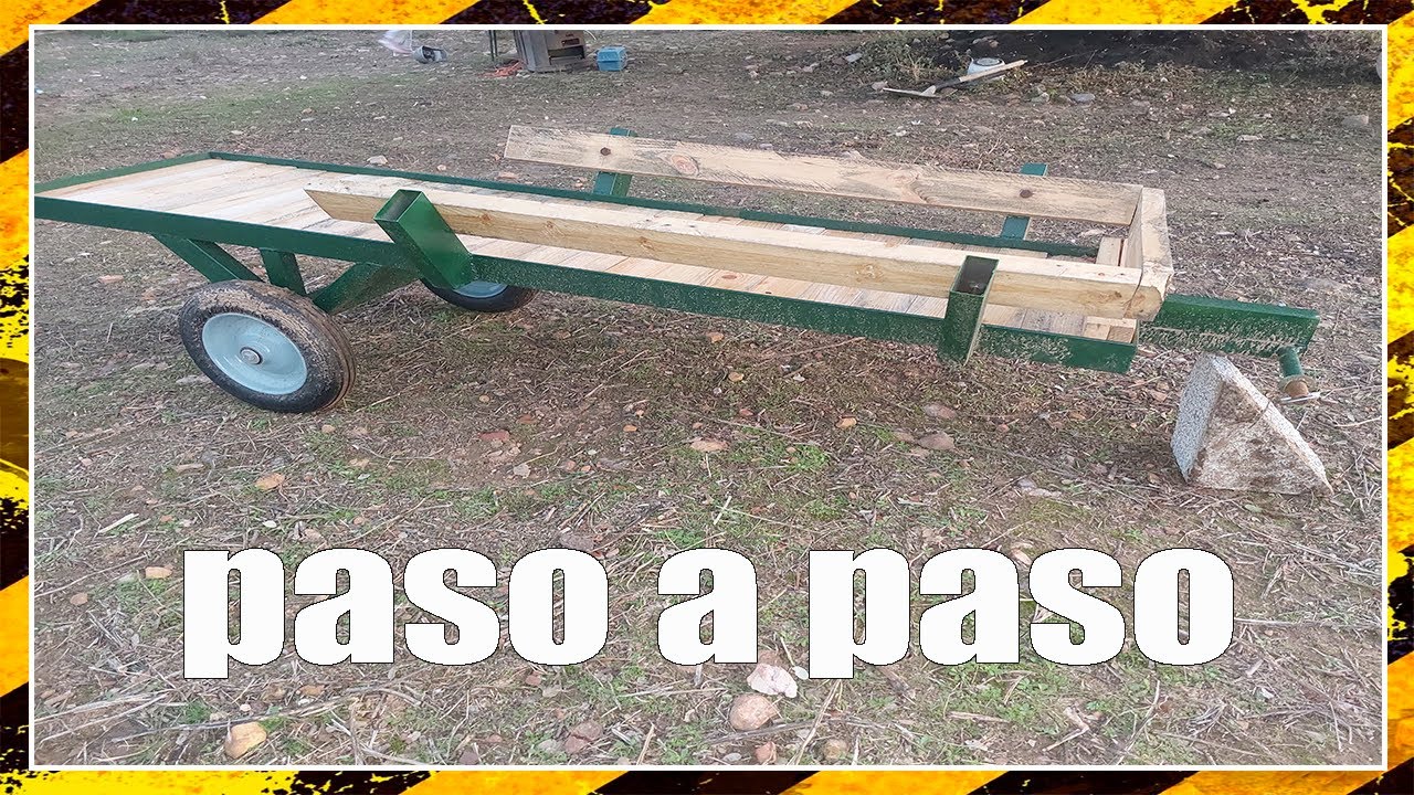 como realizar tu propio remolque para tractor