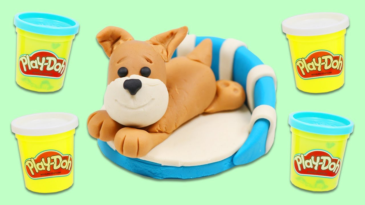 How to Make a Cute Play Doh Puppy!