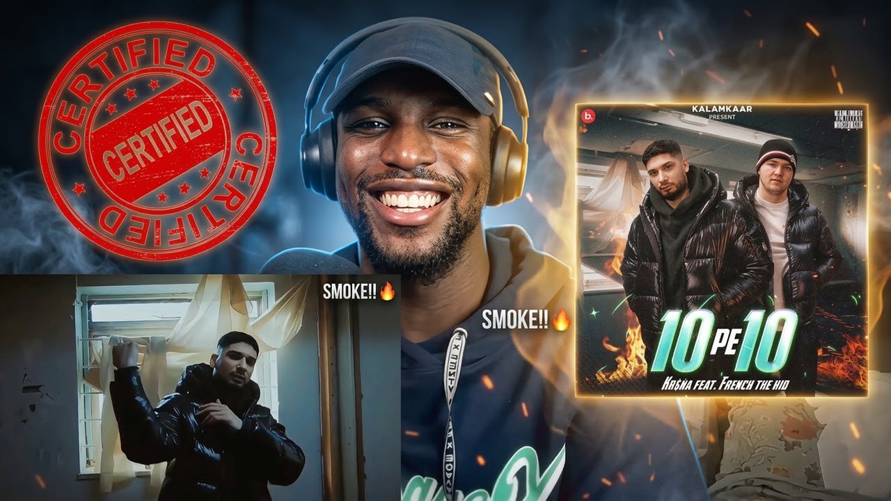 KR$NA SMOKE!!🔥 KR$NA x French The Kid | 10 Pe 10 Reaction