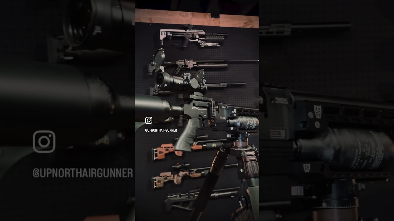 FX Airguns .35 Dynamic with Saber Tactical Compact Rails