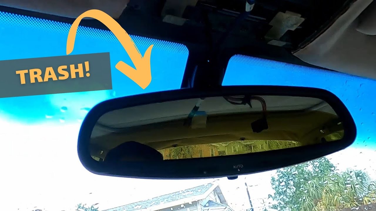 Rearview mirror update on the XJR