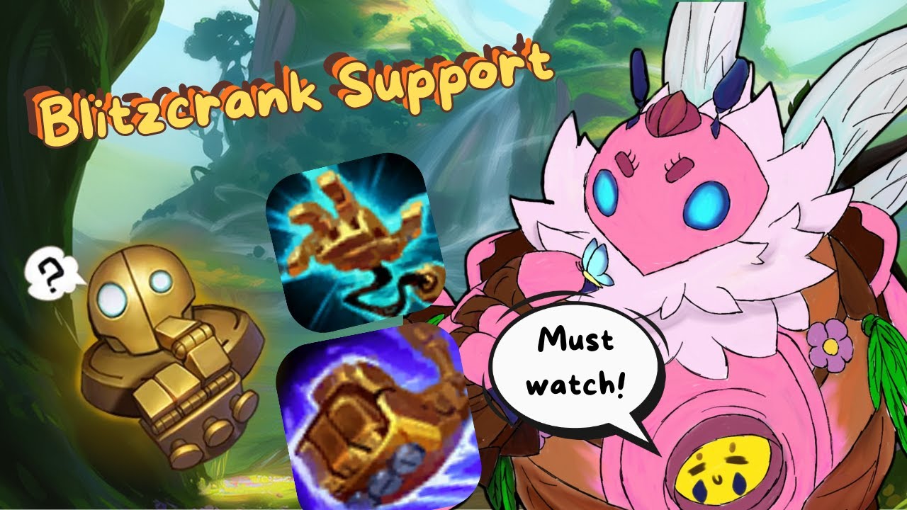 The best and funniest Blitzcrank gameplay I've ever had!