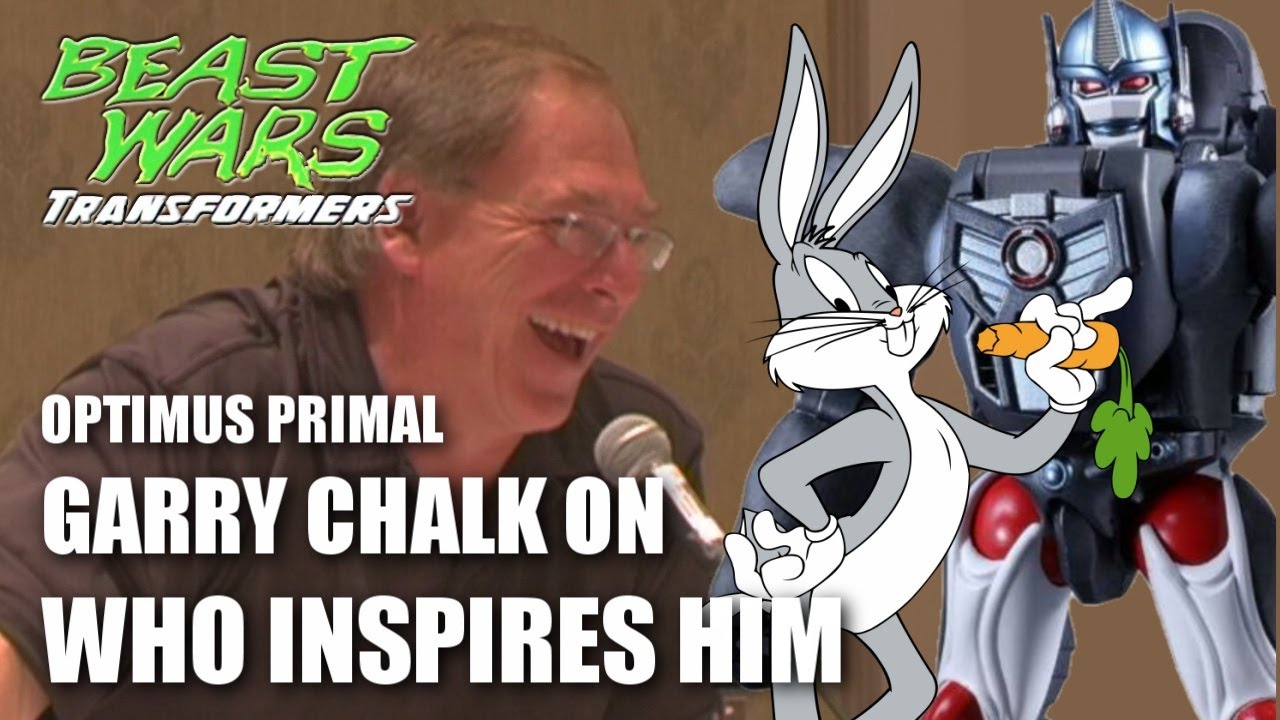 Beast Wars Voice Actor Garry Chalk on Who Inspires Him, and Discusses Transformers G1 Actors He Met.