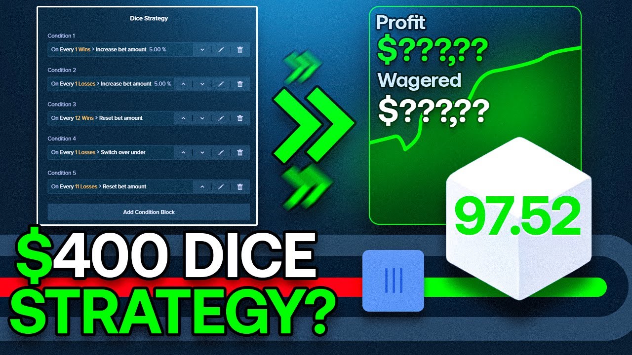 I Paid $400 For This Dice Strategy And Made..