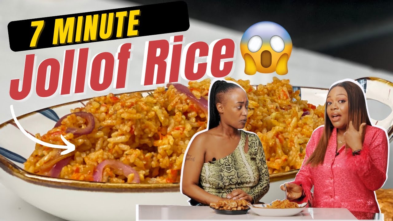 Ify’s Kitchen rates my 7 minute Instant Pot Jollof Rice 😮‍💨😩