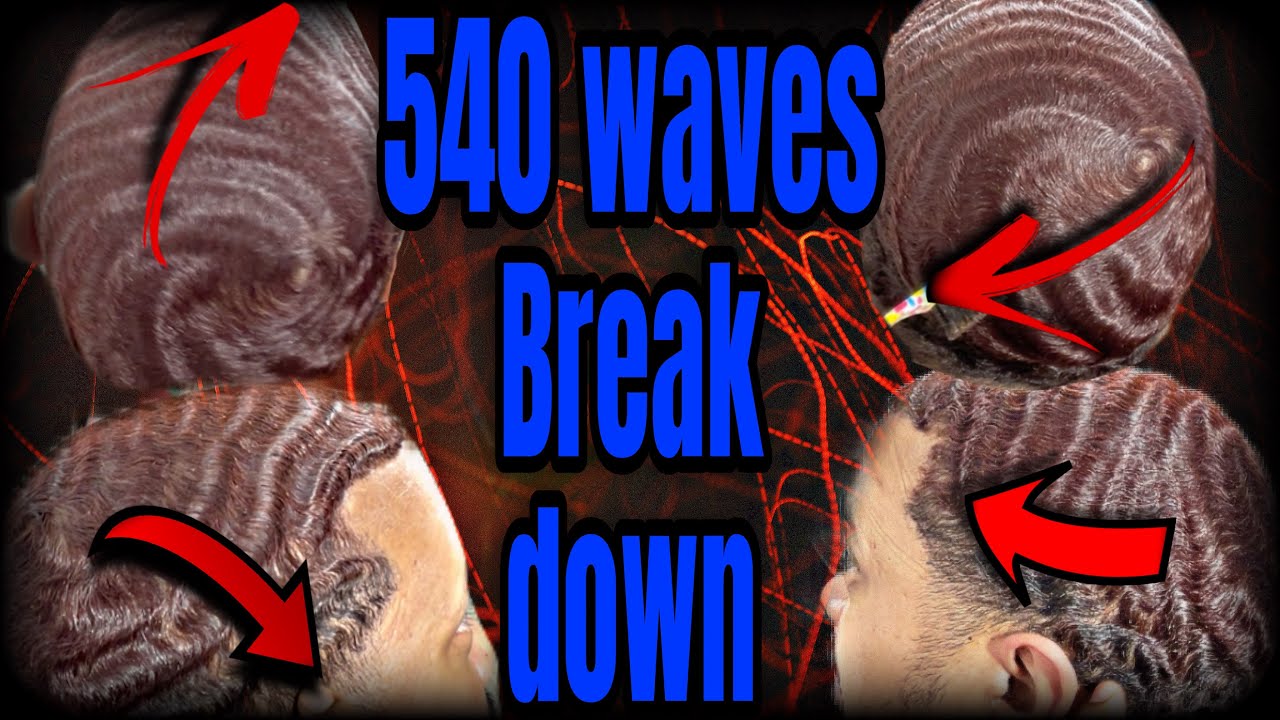 360 WAVES Hair Tutorials: HOW TO BRUSH 540WAVES | Best 540 Waves Breakdown:2023