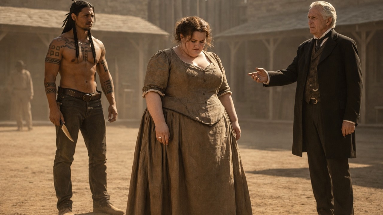 An Obese Noblewoman Was Handed Over to an Apache as Punishment by Her Father, But He Loved Her Like