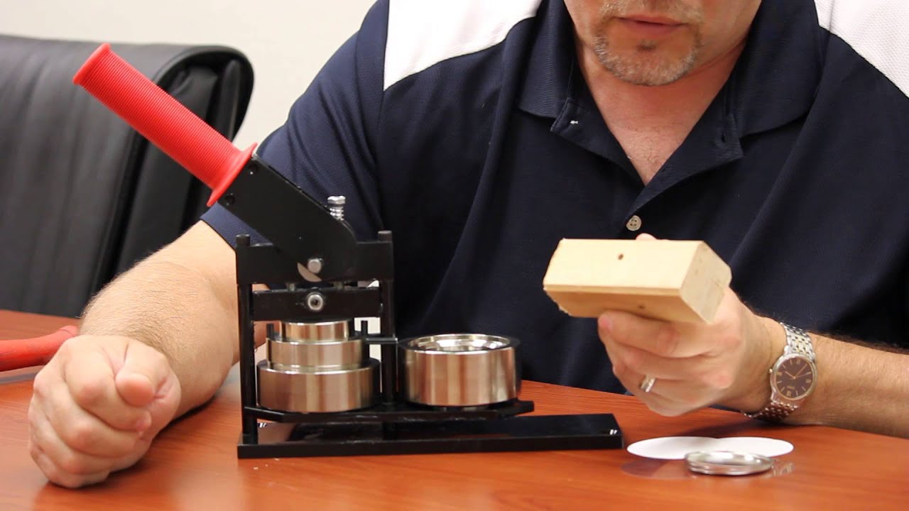 How to Troubleshoot a Jam in your Tecre Button Maker Machine