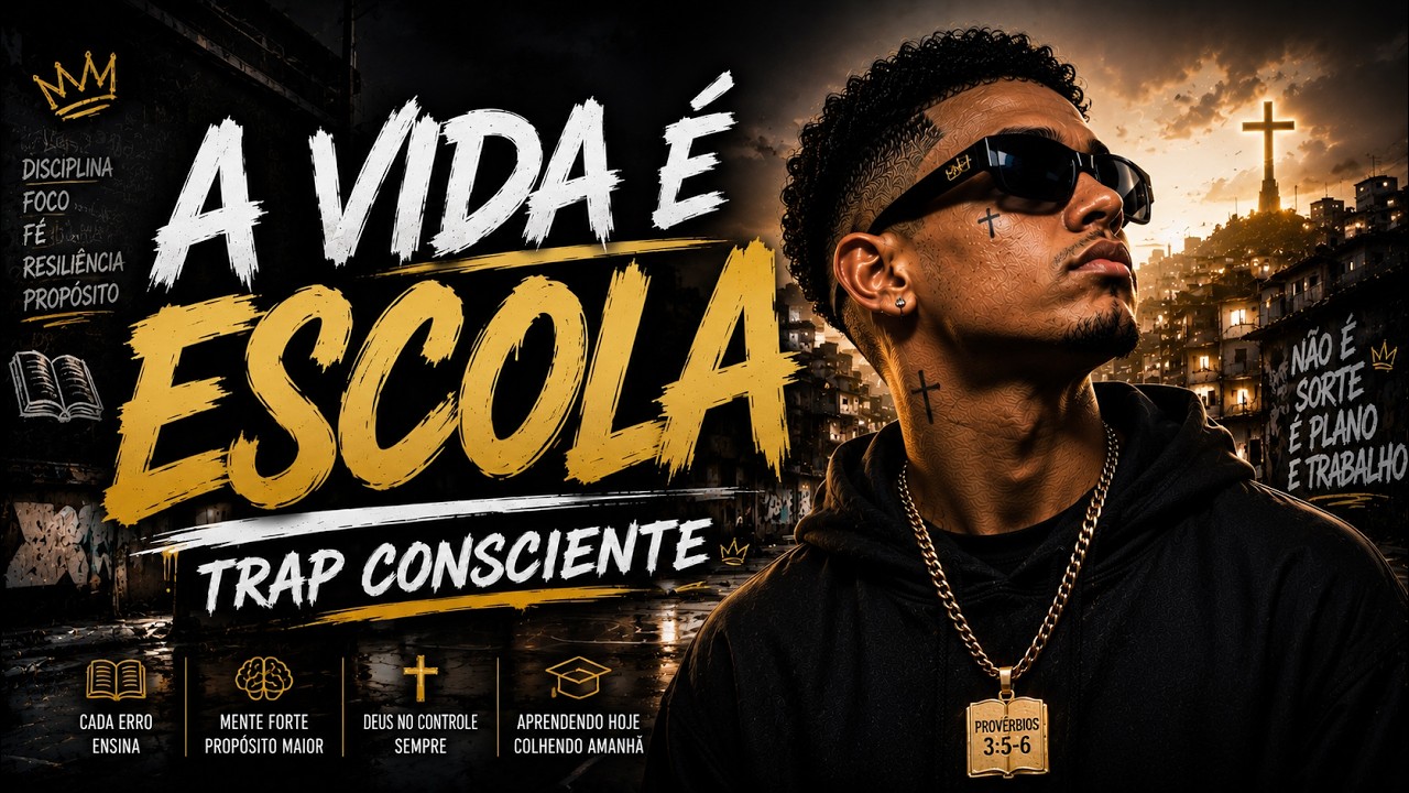 A VIDA É ESCOLA - DO ESPLANADA | Trap Consciente (Letra Autoral)