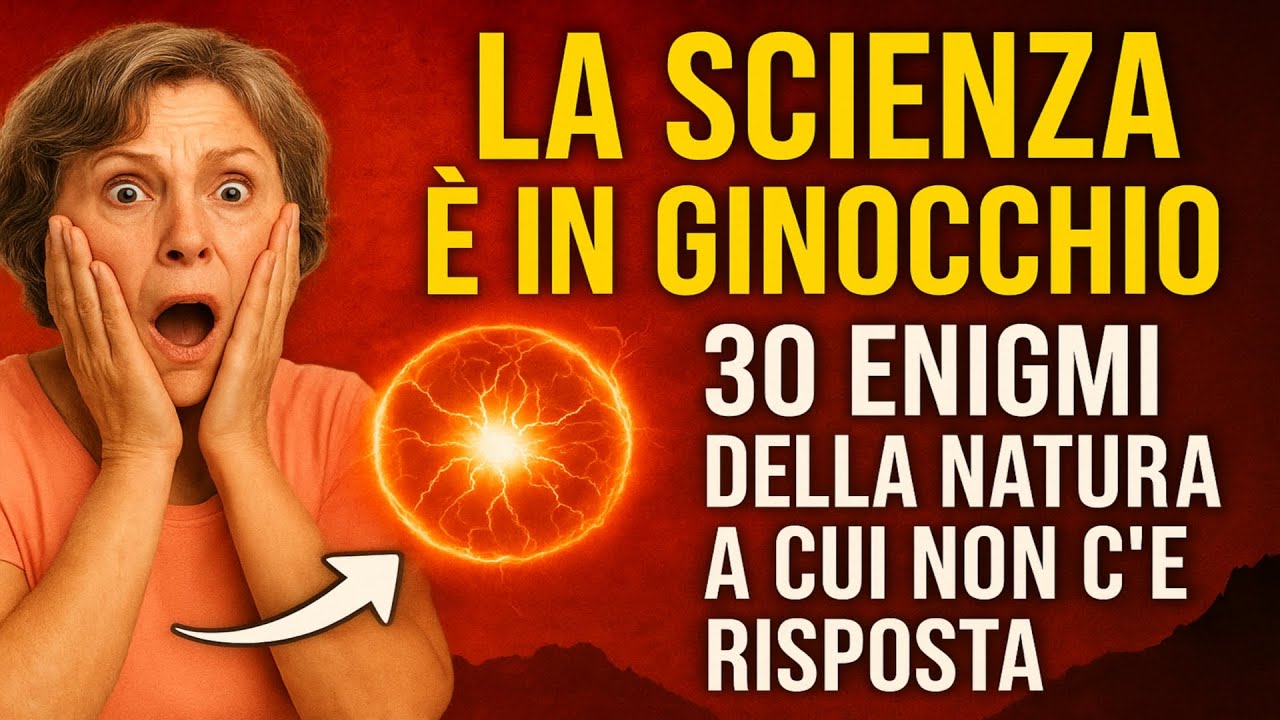 LA SCIENZA È IN GINOCCHIO: 30 Enigmi della Natura a Cui Non C'è Risposta