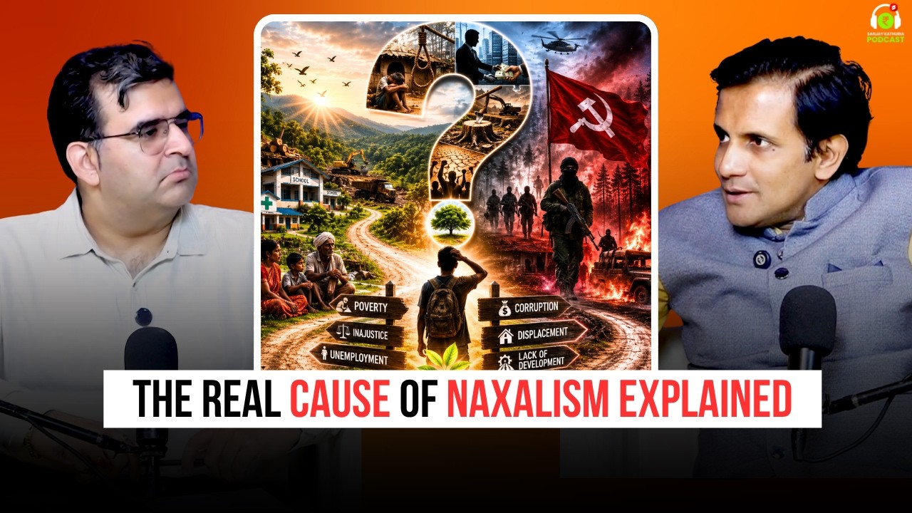 The Real Cause of Naxalism Explained | Ft. Tuhin Sinha | Sanjay Kathuria Podcast Clips