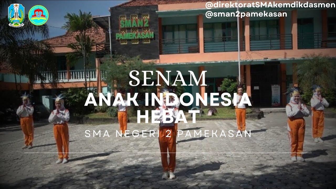 Lomba Senam Anak Indonesia Hebat 2025_SMA Negeri 2 Pamekasan_Provinsi Jawa Timur