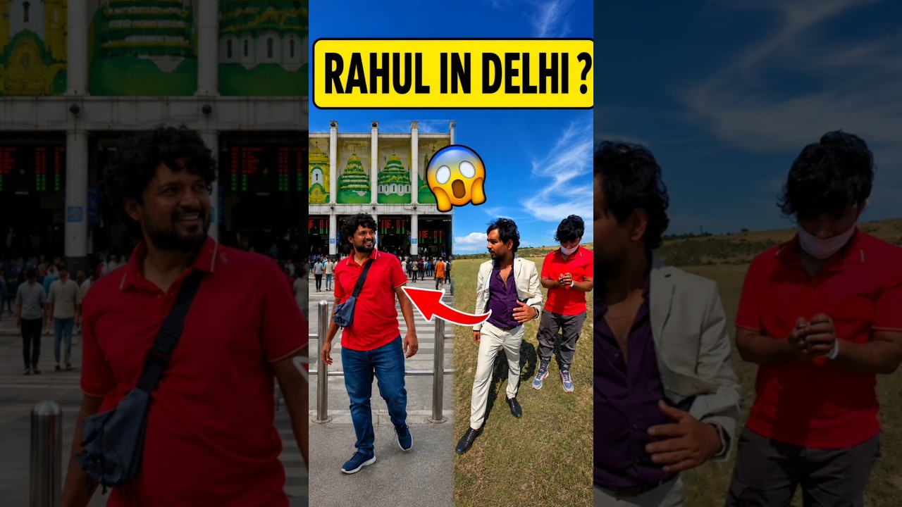 Is Rahul Really Back in Delhi? | Mr. Indian Hacker#trending