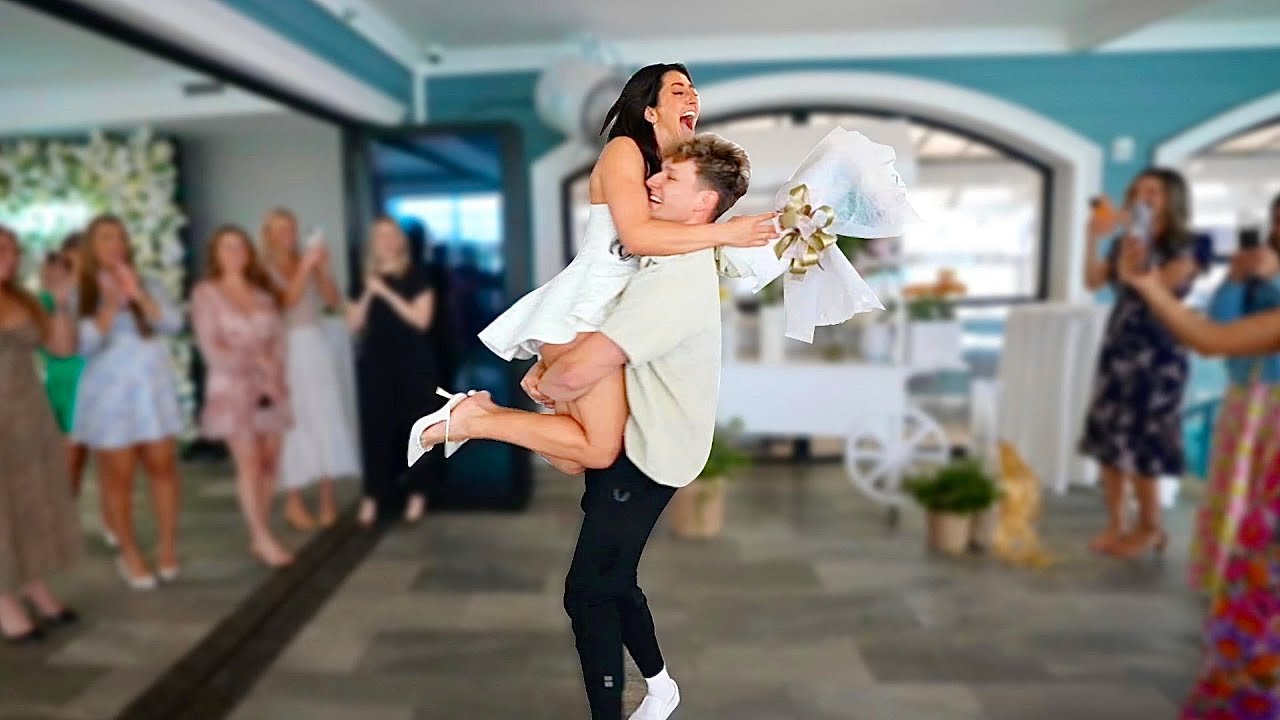 Surprising my Fiancé at Her Bridal Shower!