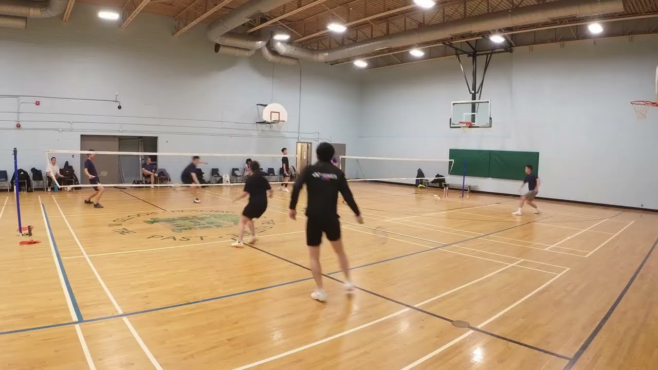 Badminton at TOR|Richard/Mina v Michael/Matthew|#badminton #badmintonrallies 2026Jan14_Wed