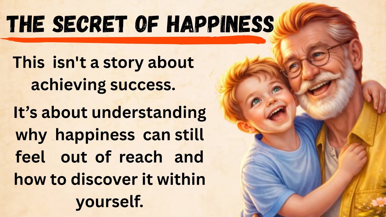How to Be Happy in Every Situation || Graded Reader || Improve Your English Fluency ✅️