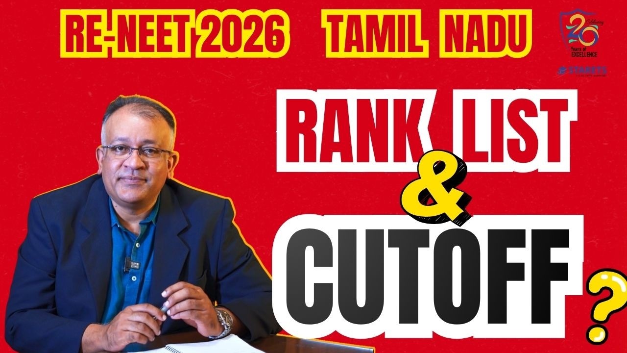 Expected cut - off - Government seats Tamil Nadu|NEET 2026| #NEET #STARETSACADEMY #TAMILNADURANKLIST