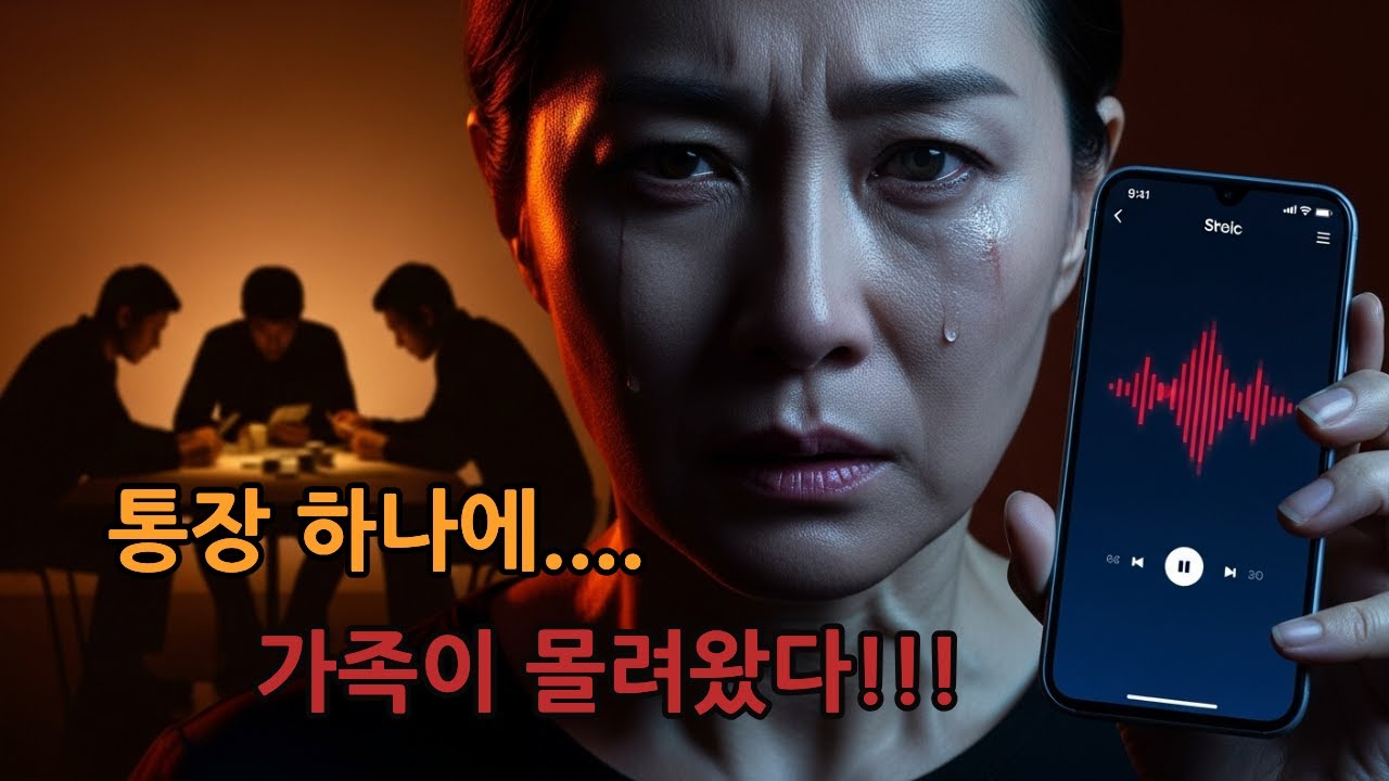 시어머니 통장에서 5억을 본 그날, 가족이 몰려왔습니다