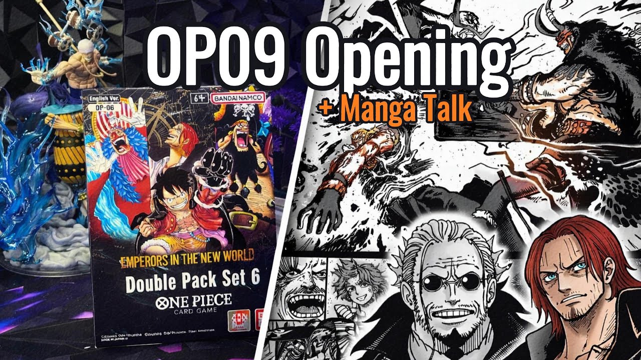 OP09 Double Pack Opening + One Piece Manga Update