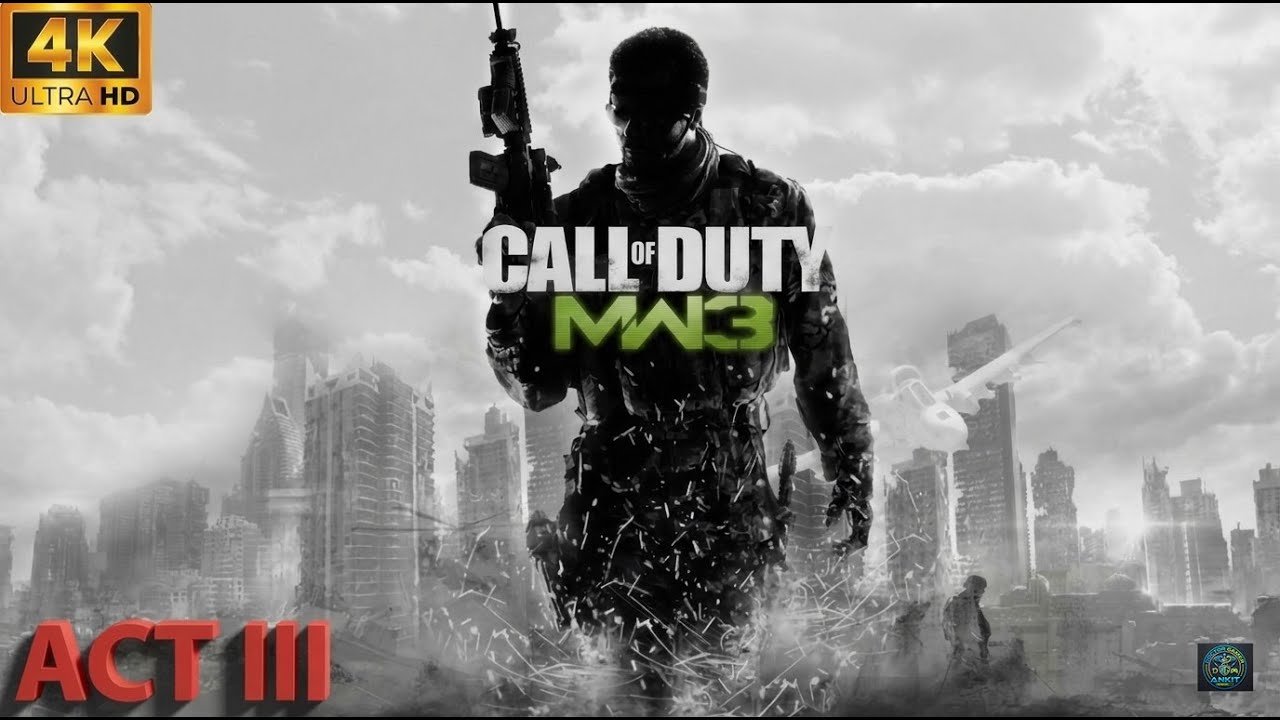 Call of Duty modern Warfare 3 2011 ACT III Gameplay 4K 60 fps #gaming