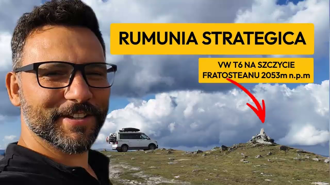 Strategica road Rumunia. Wbijamy na szczyt Fratosteanu 2053m n.p.m. VW T6 4MOTION 2.0BiTdi 204KM