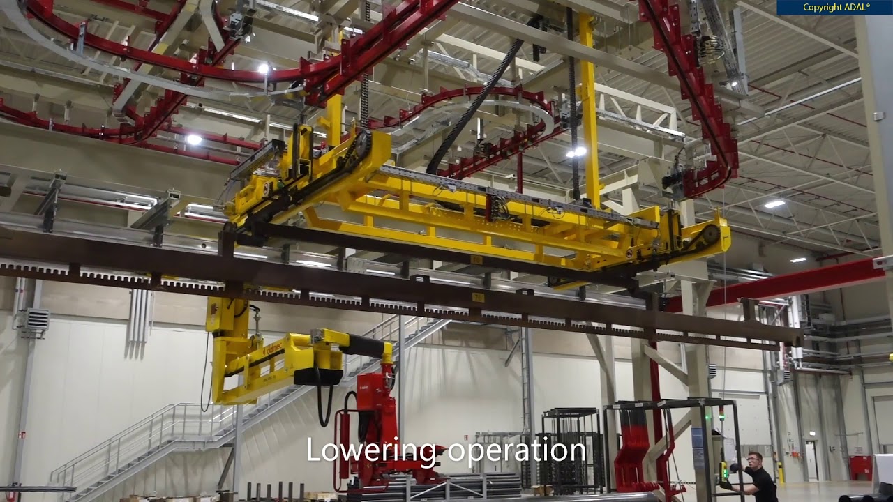 ADAL Power & Free conveyor - Lift station