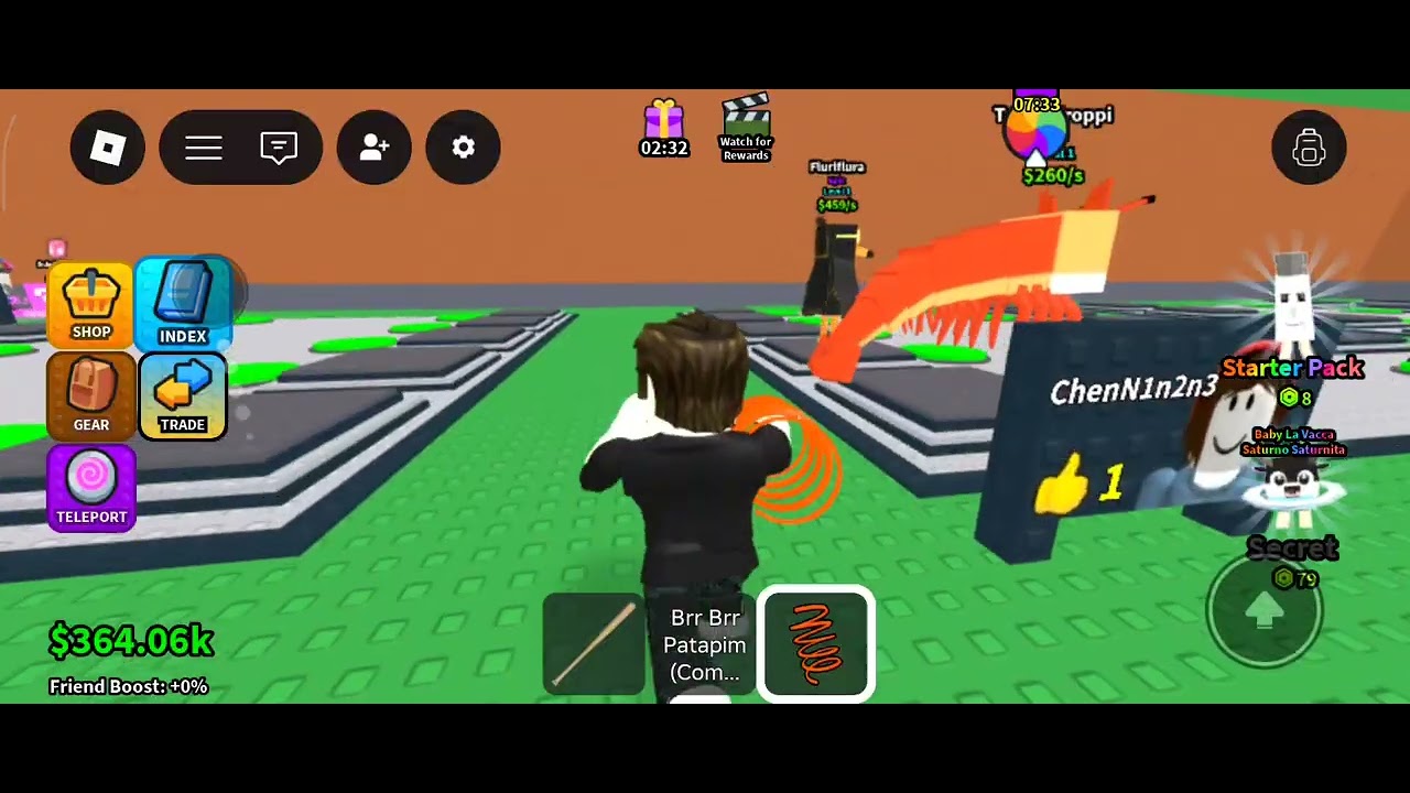 Brainrot game play with my friend mohit😄😄😄part-1