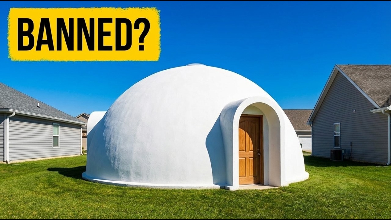 This $2,000 Dome House Stays 70°F Year-Round. Why Is It Banned in Suburbia?